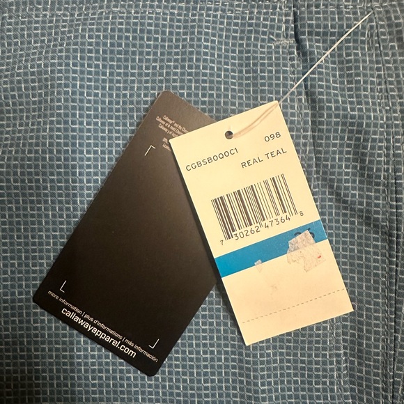 Callaway Men's Blue Shorts - Picture 3 of 5